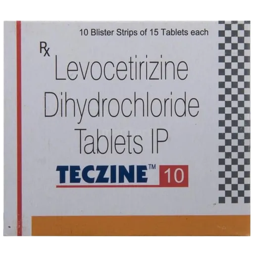 teczine 10mg tablet 15's